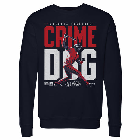 Fred McGriff Men's Crewneck Sweatshirt | 500 LEVEL