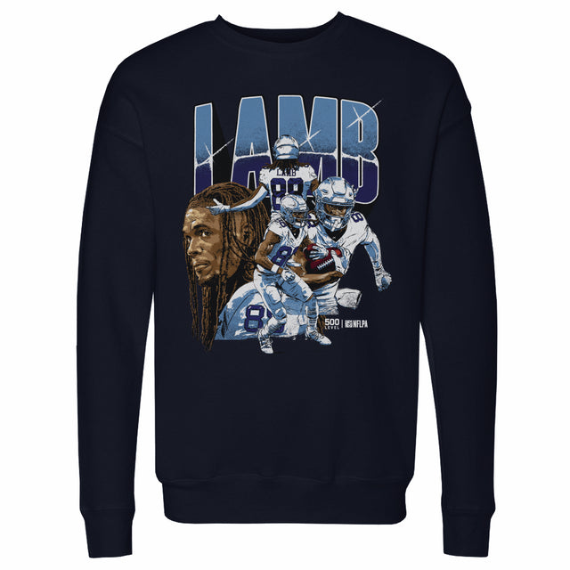 CeeDee Lamb Men's Crewneck Sweatshirt | 500 LEVEL