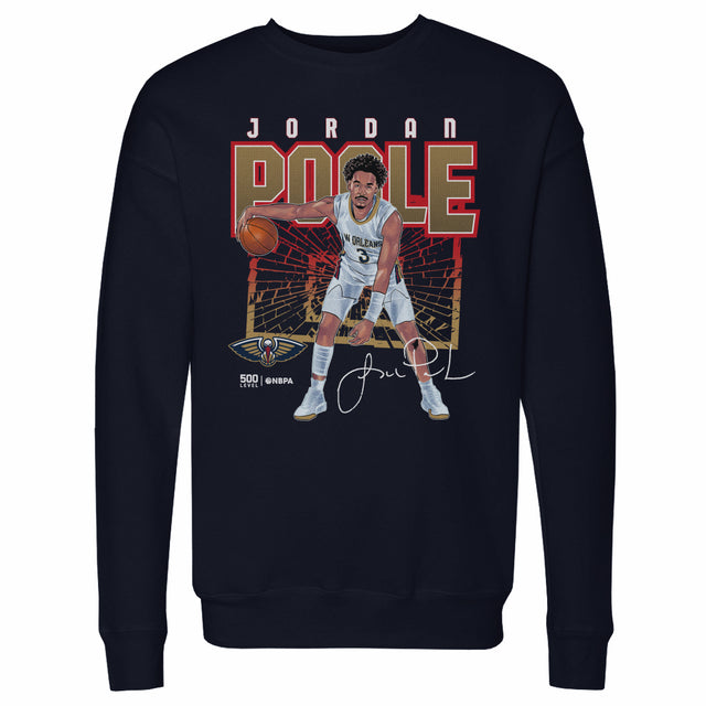 Jordan Poole Men's Crewneck Sweatshirt | 500 LEVEL
