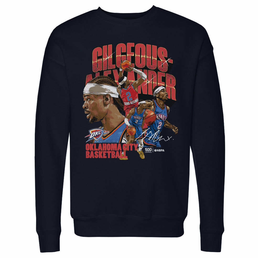 Shai Gilgeous-Alexander Men's Crewneck Sweatshirt | 500 LEVEL