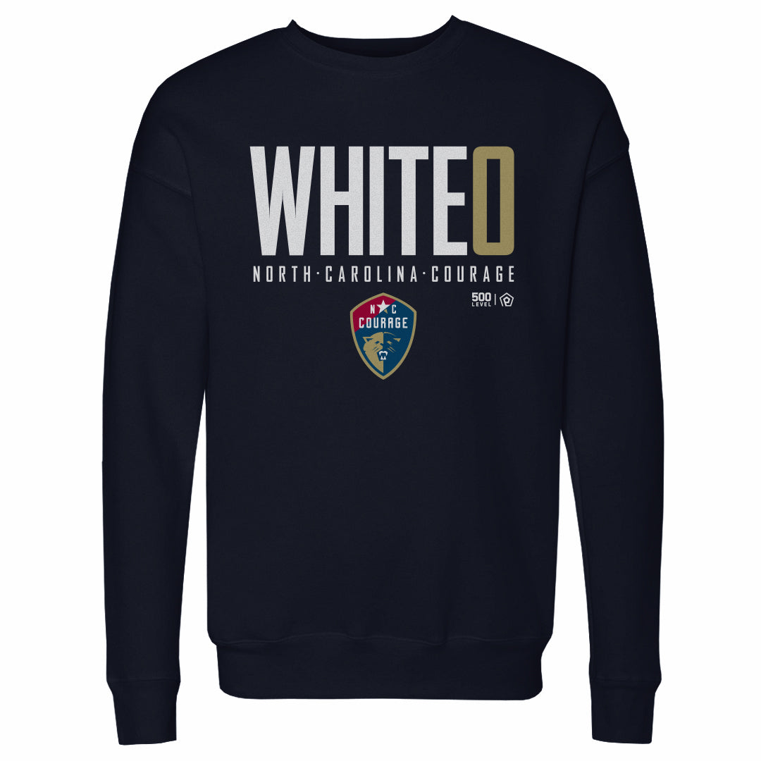 Madi White Men's Crewneck Sweatshirt | 500 LEVEL