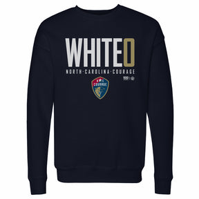 Madi White Men's Crewneck Sweatshirt | 500 LEVEL