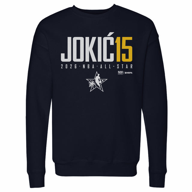 Nikola Jokic Men's Crewneck Sweatshirt | 500 LEVEL