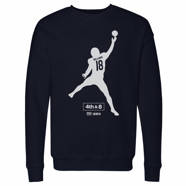 Caleb Williams Men's Crewneck Sweatshirt | 500 LEVEL