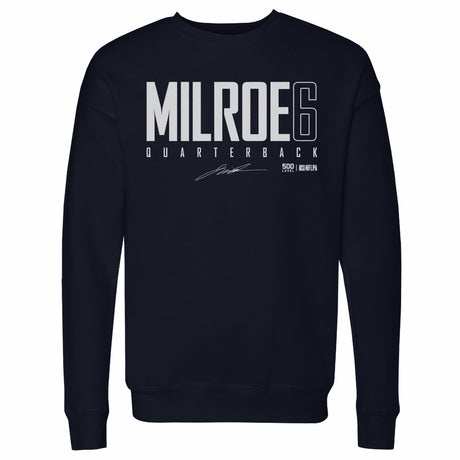 Jalen Milroe Men's Crewneck Sweatshirt | 500 LEVEL
