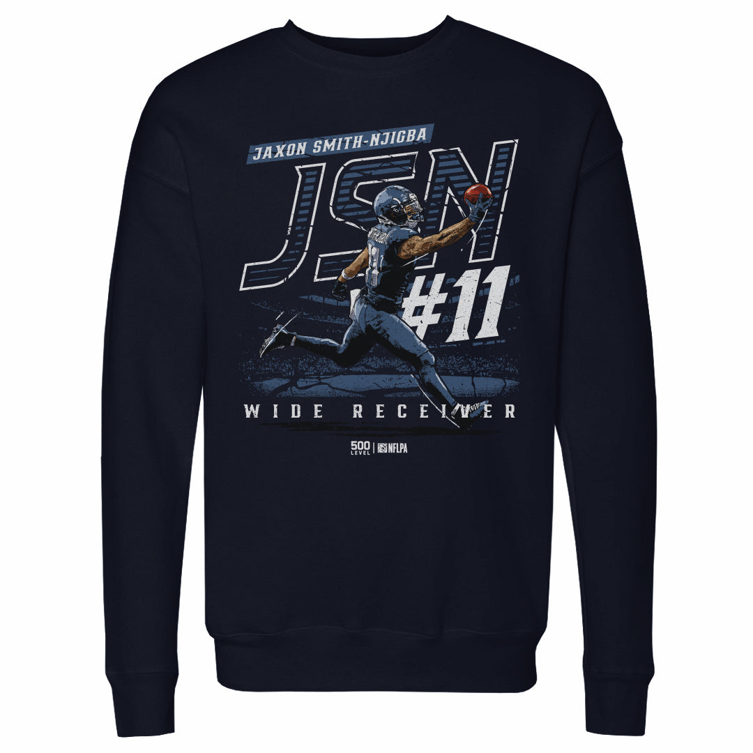 Jaxon Smith-Njigba Men's Crewneck Sweatshirt | 500 LEVEL