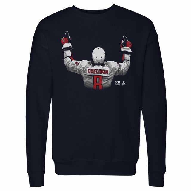 Alex Ovechkin Men's Crewneck Sweatshirt | 500 LEVEL
