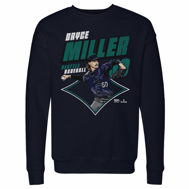 Bryce Miller Men's Crewneck Sweatshirt | 500 LEVEL