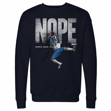Derwin James Men's Crewneck Sweatshirt | 500 LEVEL