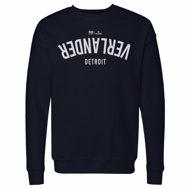 Justin Verlander Men's Crewneck Sweatshirt | 500 LEVEL