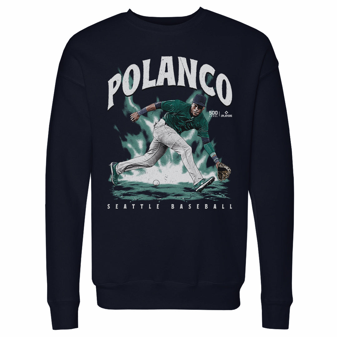 Jorge Polanco Men's Crewneck Sweatshirt | 500 LEVEL