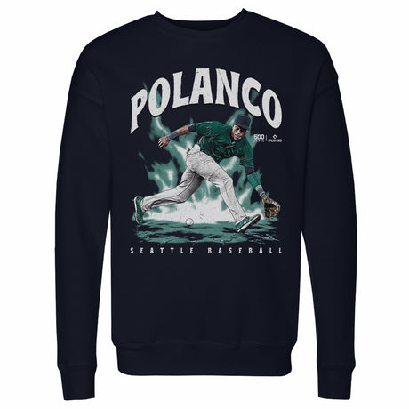 Jorge Polanco Men's Crewneck Sweatshirt | 500 LEVEL