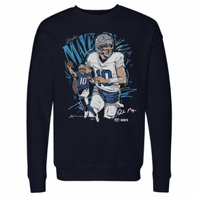 Drake Maye Men's Crewneck Sweatshirt | 500 LEVEL