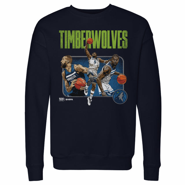 Minnesota Timberwolves Men's Crewneck Sweatshirt | 500 LEVEL