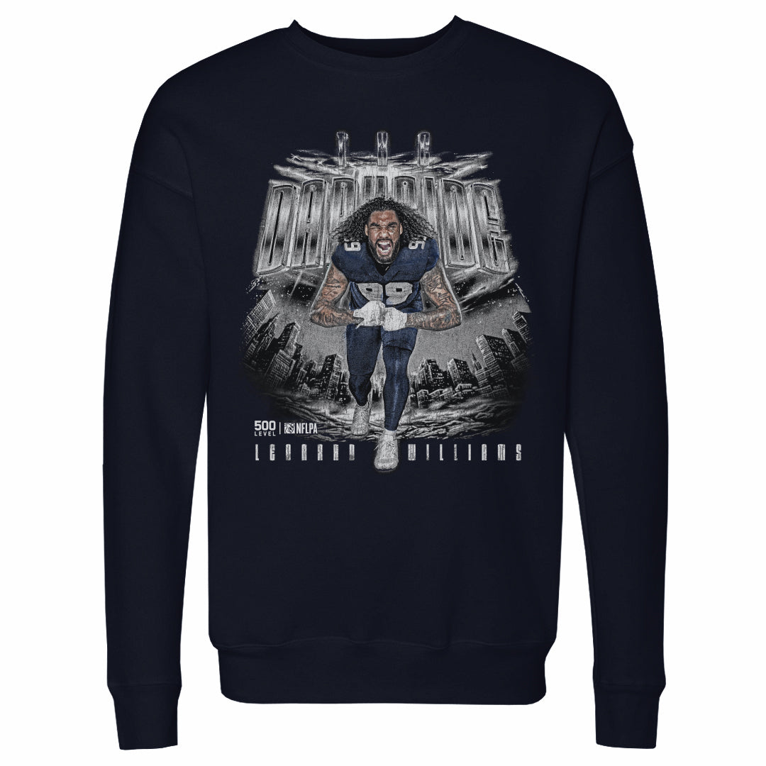 Leonard Williams Men's Crewneck Sweatshirt | 500 LEVEL