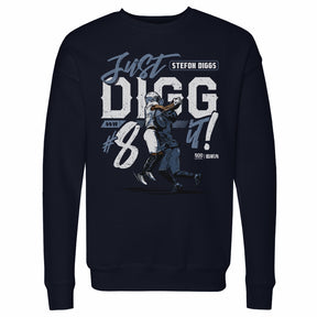 Stefon Diggs Men's Crewneck Sweatshirt | 500 LEVEL