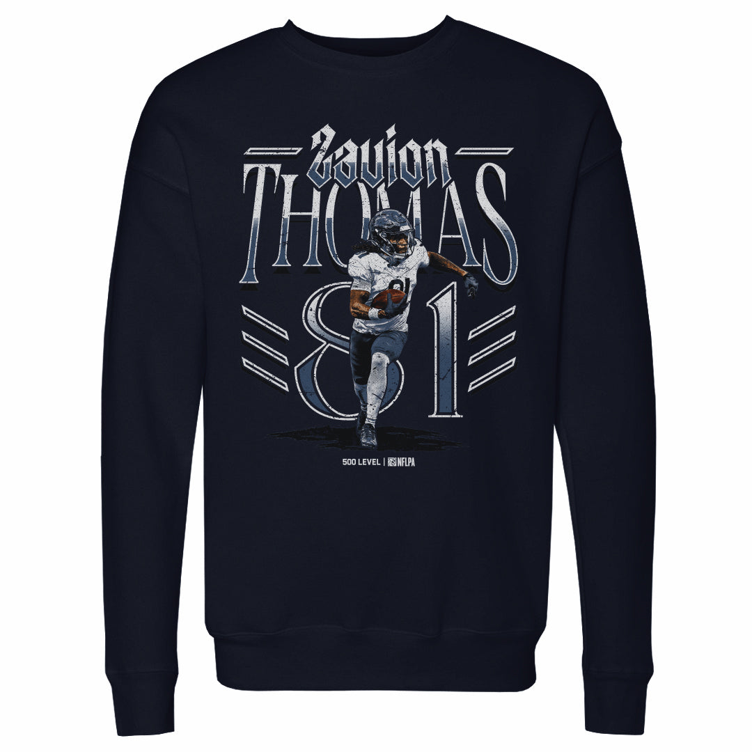 Zavion Thomas Men's Crewneck Sweatshirt | 500 LEVEL