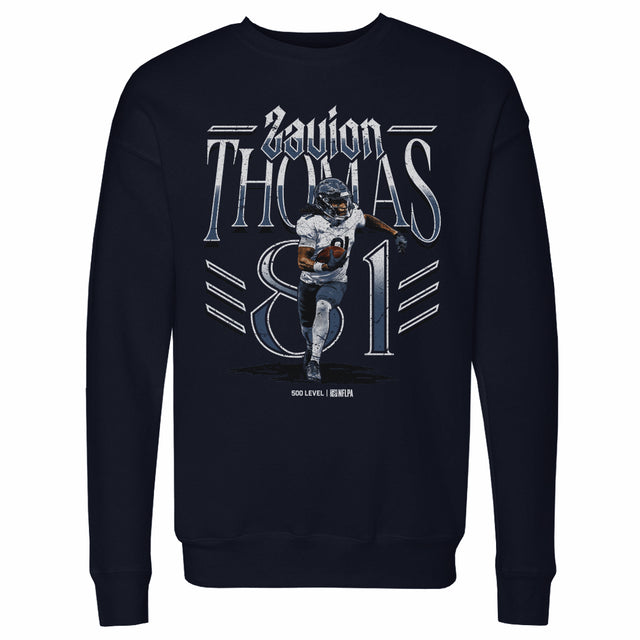 Zavion Thomas Men's Crewneck Sweatshirt | 500 LEVEL