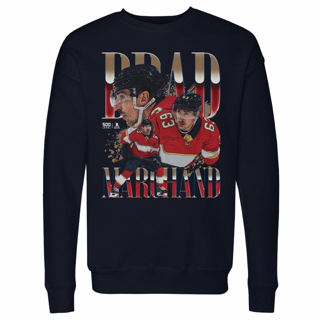 Brad Marchand Men's Crewneck Sweatshirt | 500 LEVEL