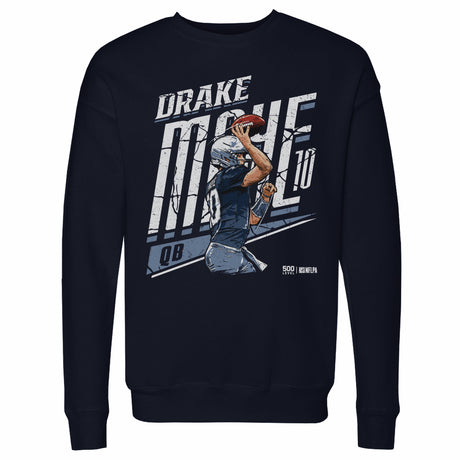 Drake Maye Men's Crewneck Sweatshirt | 500 LEVEL