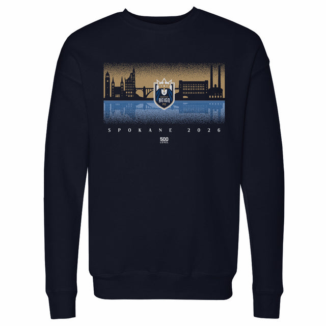Seattle Reign FC Men's Crewneck Sweatshirt | 500 LEVEL