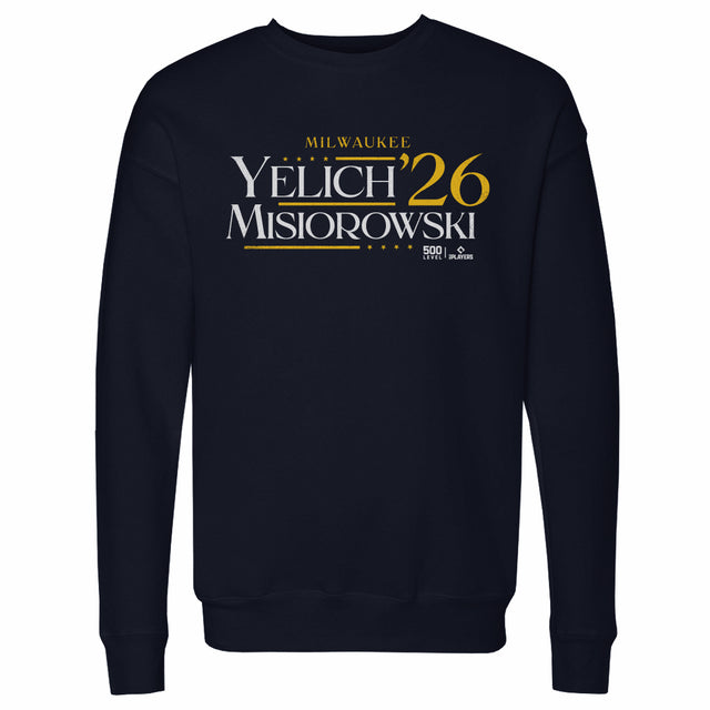 Christian Yelich Men's Crewneck Sweatshirt | 500 LEVEL