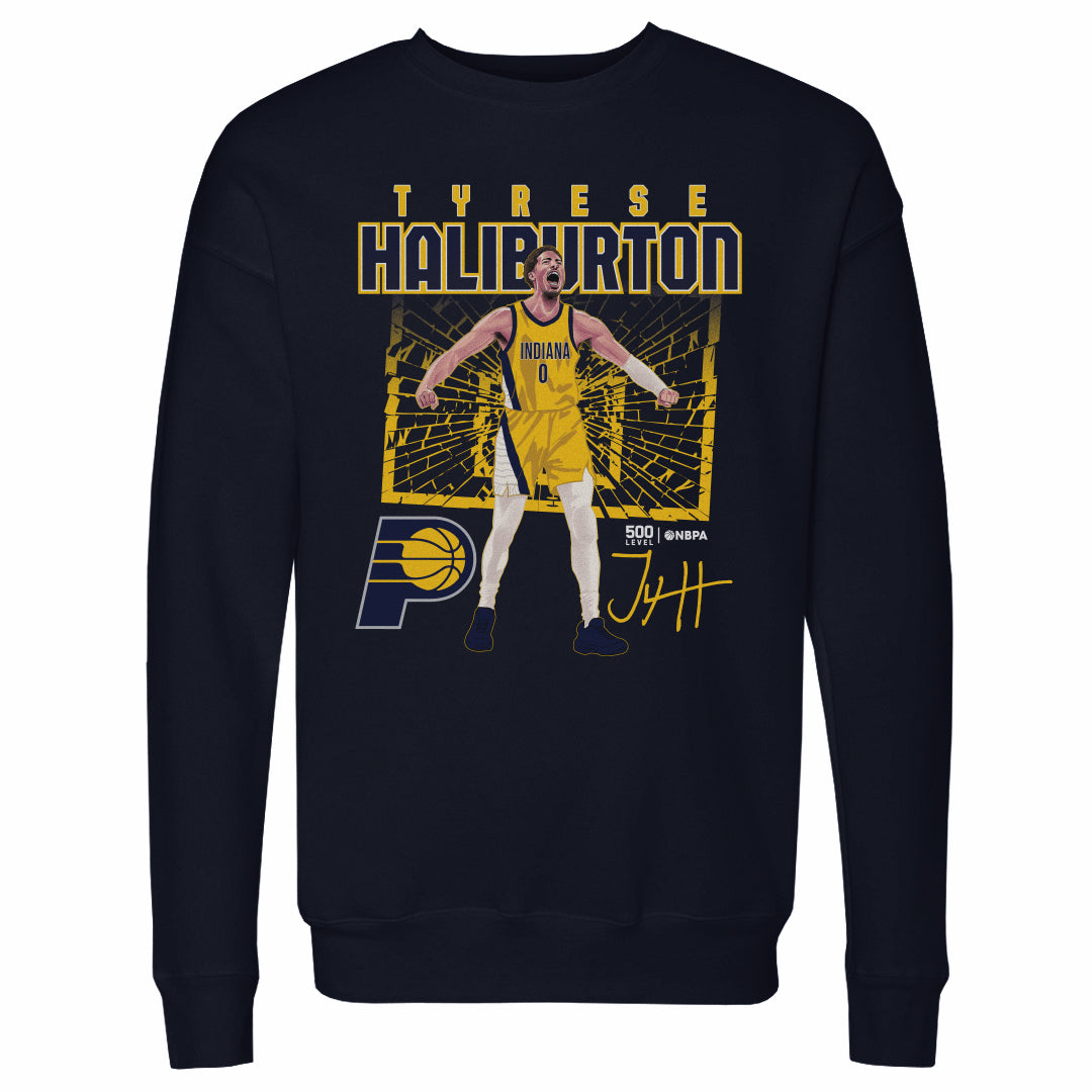 Tyrese Haliburton Men's Crewneck Sweatshirt | 500 LEVEL