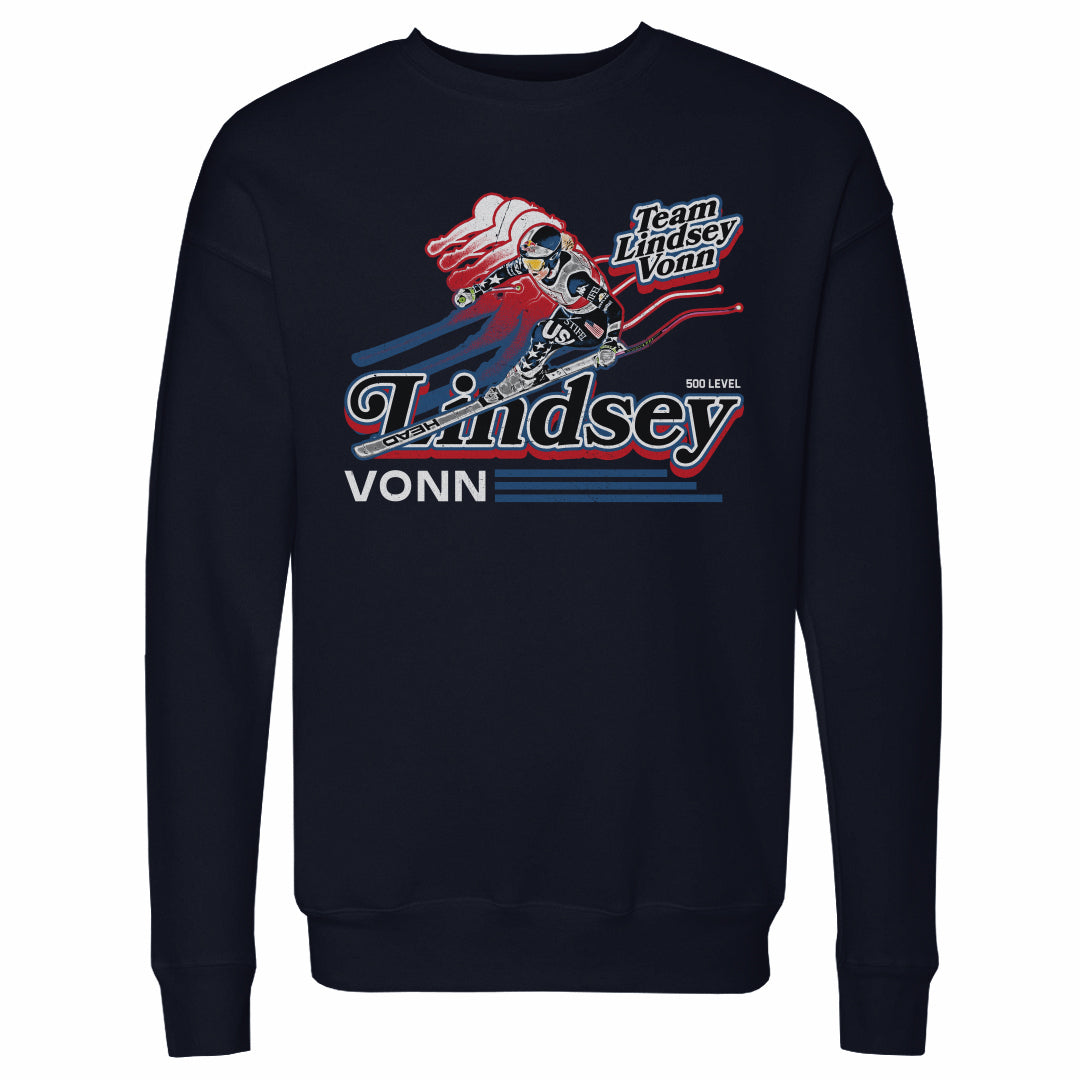 Lindsey Vonn Men's Crewneck Sweatshirt | 500 LEVEL