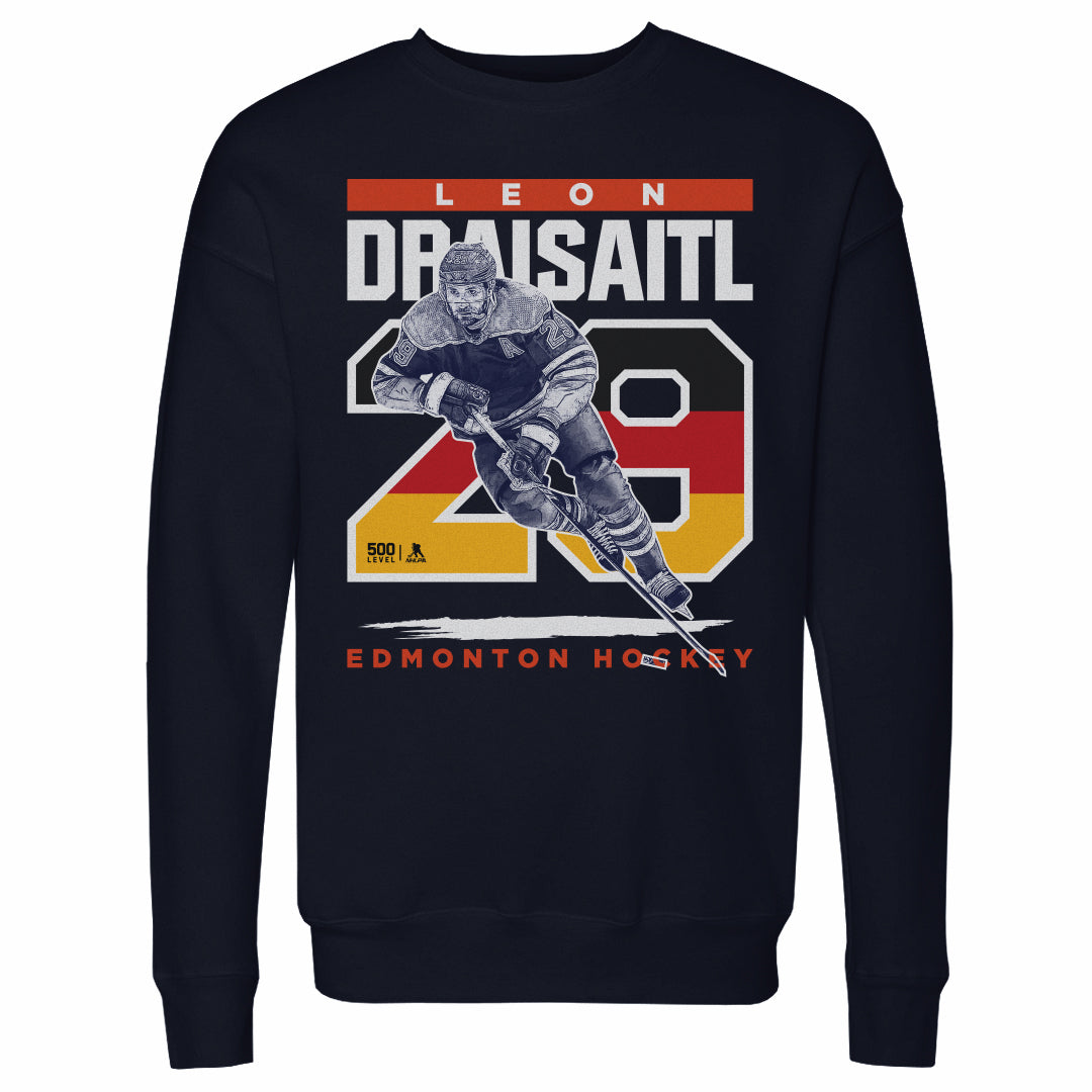 Leon Draisaitl Men's Crewneck Sweatshirt | 500 LEVEL