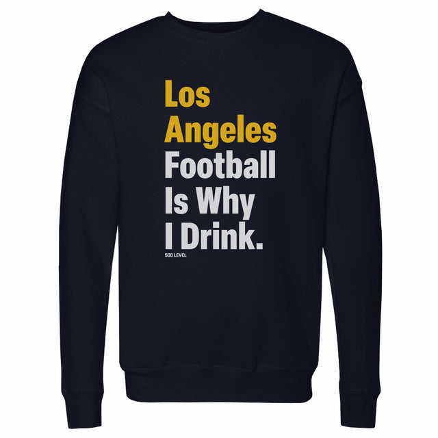 Los Angeles Football Men's Crewneck Sweatshirt | 500 LEVEL