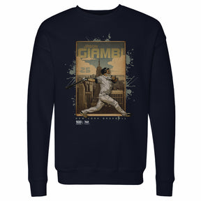 Jason Giambi Men's Crewneck Sweatshirt | 500 LEVEL