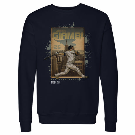 Jason Giambi Men's Crewneck Sweatshirt | 500 LEVEL