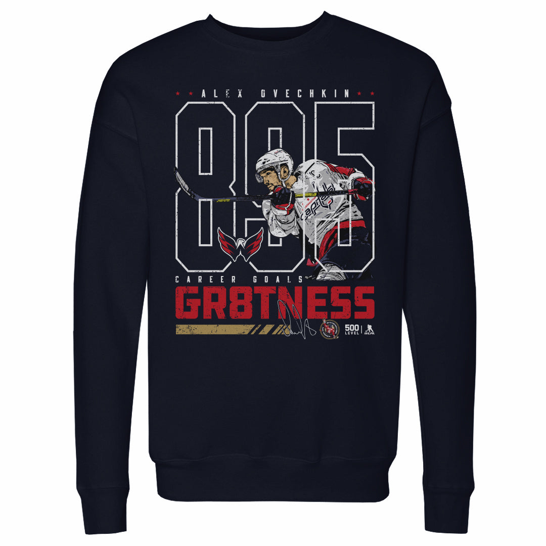 Alex Ovechkin Men's Crewneck Sweatshirt | 500 LEVEL
