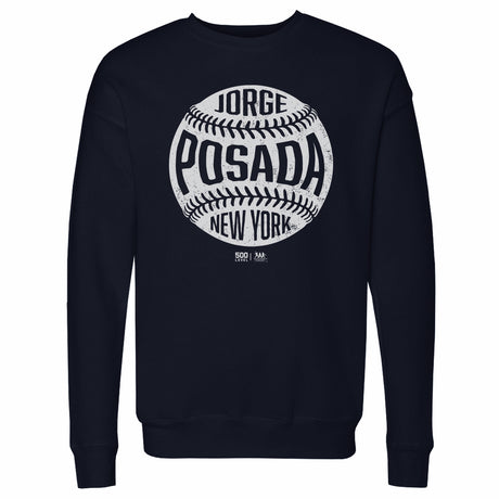 Jorge Posada Men's Crewneck Sweatshirt | 500 LEVEL