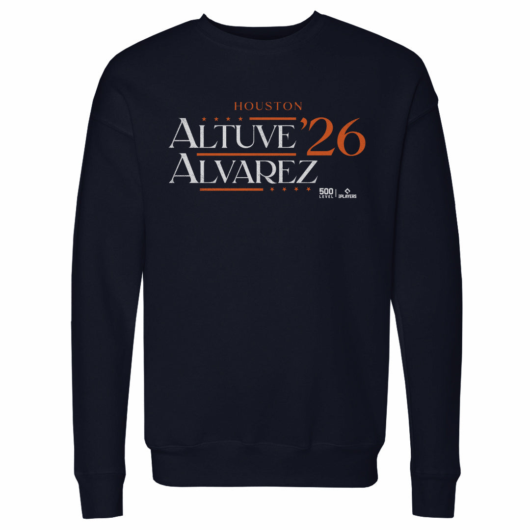 Jose Altuve Men's Crewneck Sweatshirt | 500 LEVEL