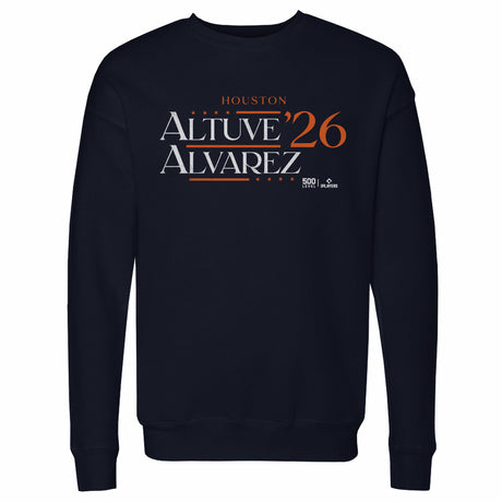 Jose Altuve Men's Crewneck Sweatshirt | 500 LEVEL