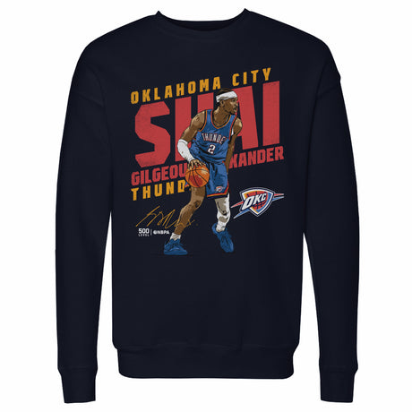Shai Gilgeous-Alexander Men's Crewneck Sweatshirt | 500 LEVEL