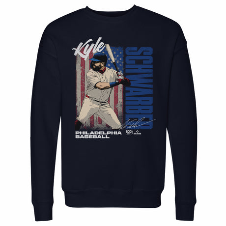Kyle Schwarber Men's Crewneck Sweatshirt | 500 LEVEL