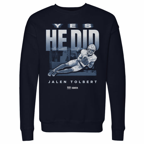 Jalen Tolbert Men's Crewneck Sweatshirt | 500 LEVEL