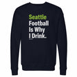 Seattle Football Men's Crewneck Sweatshirt | 500 LEVEL