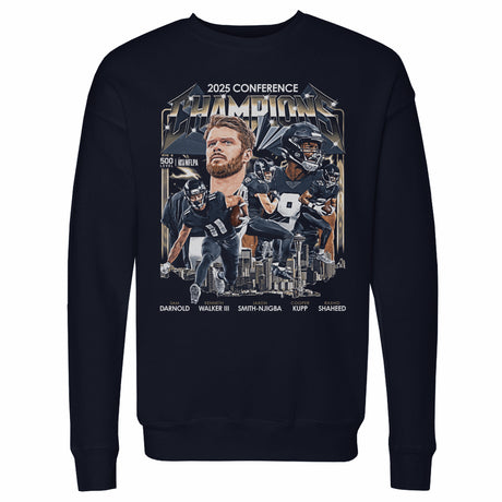 Seattle Football Men's Crewneck Sweatshirt | 500 LEVEL