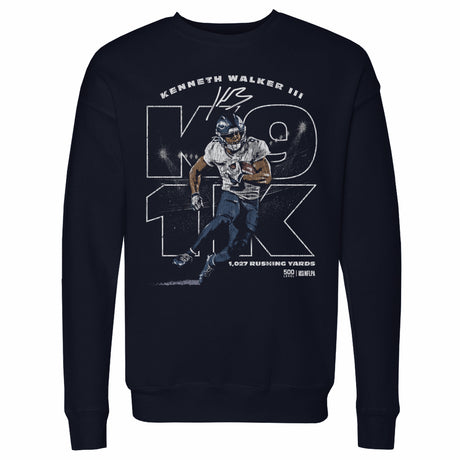 Kenneth Walker III Men's Crewneck Sweatshirt | 500 LEVEL