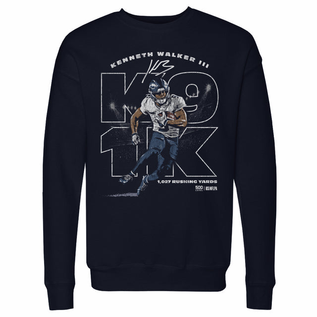 Kenneth Walker III Men's Crewneck Sweatshirt | 500 LEVEL