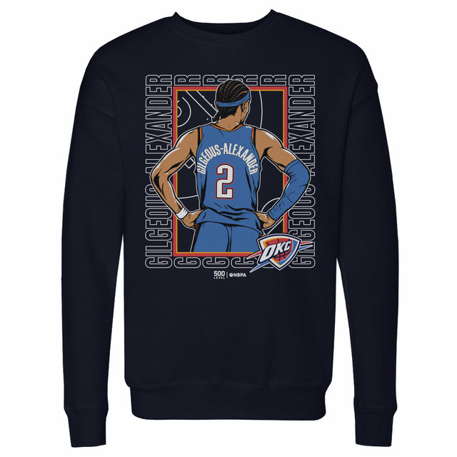 Shai Gilgeous-Alexander Men's Crewneck Sweatshirt | 500 LEVEL