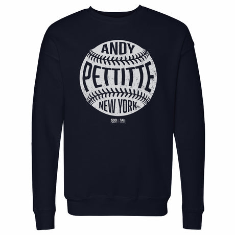 Andy Pettitte Men's Crewneck Sweatshirt | 500 LEVEL