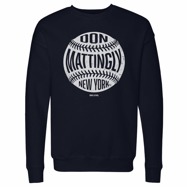 Don Mattingly Men's Crewneck Sweatshirt | 500 LEVEL