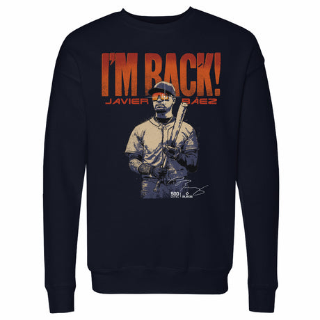 Javier Baez Men's Crewneck Sweatshirt | 500 LEVEL