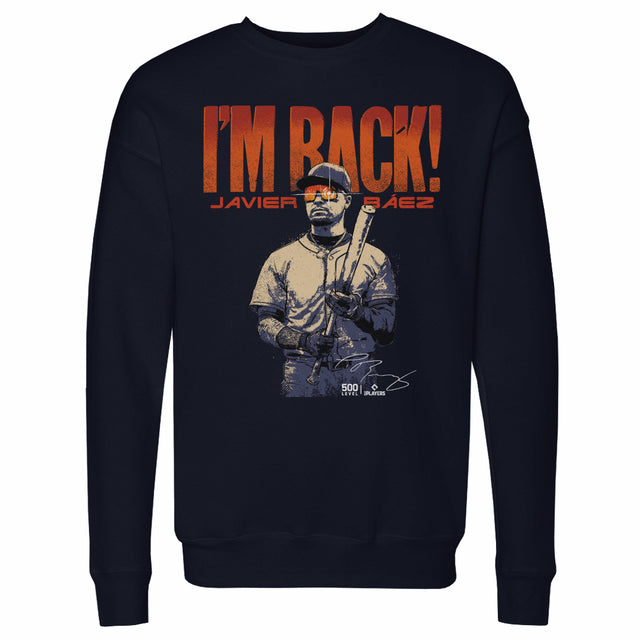 Javier Baez Men's Crewneck Sweatshirt | 500 LEVEL