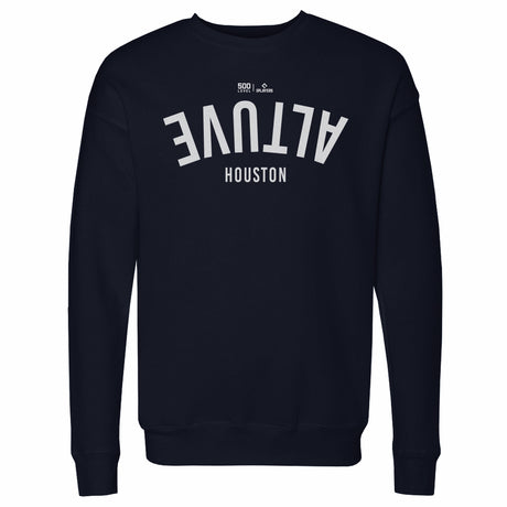 Jose Altuve Men's Crewneck Sweatshirt | 500 LEVEL