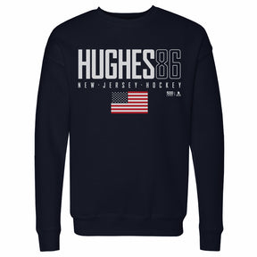 Jack Hughes Men's Crewneck Sweatshirt | 500 LEVEL
